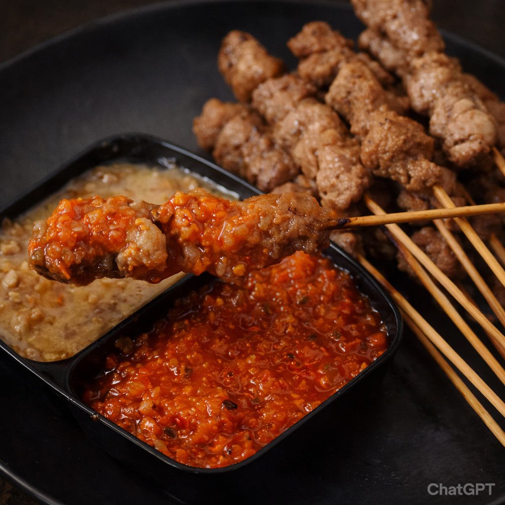 Chicken Garlic Satay